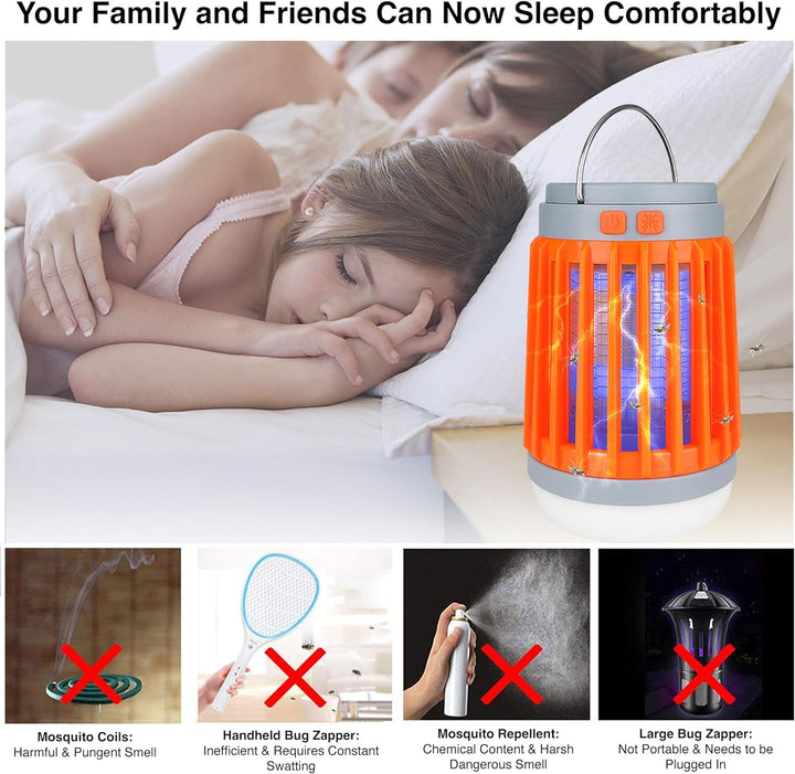 BowLift | 3-in-1 Electric Mosquito & Bug Zapper with UV Light & Fan for Indoor and Outdoor Insect Control