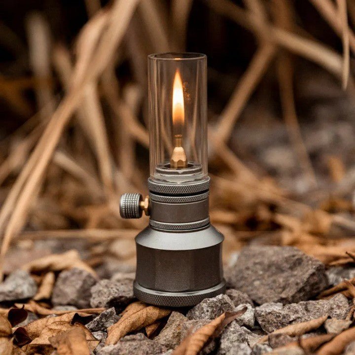 BowLift | LUMETRA – Adjustable Butane Camping Lamp for Flexible Light Settings
