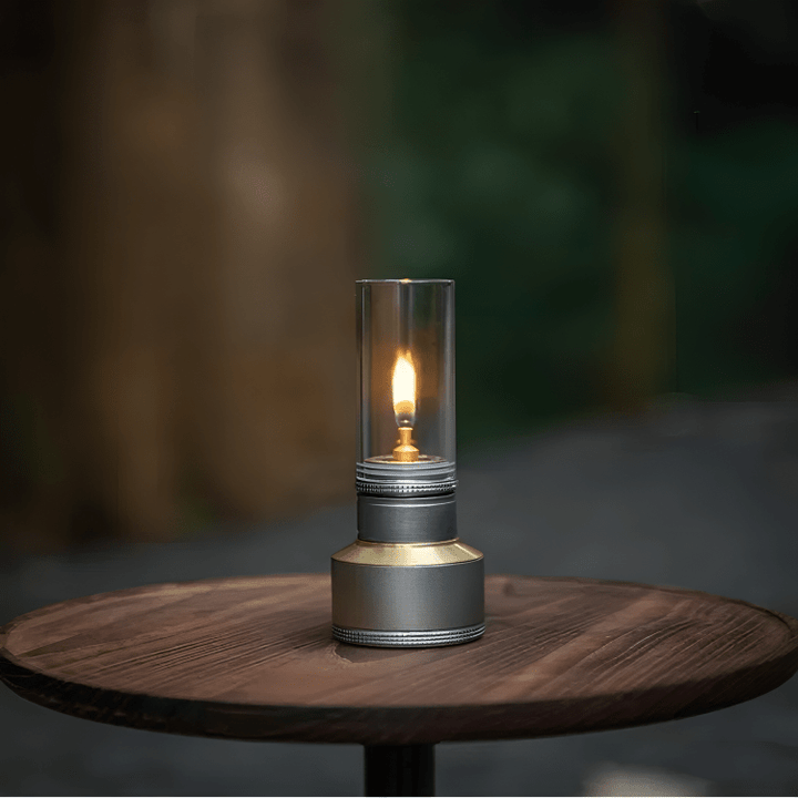 BowLift | LUMETRA – Adjustable Butane Camping Lamp for Flexible Light Settings