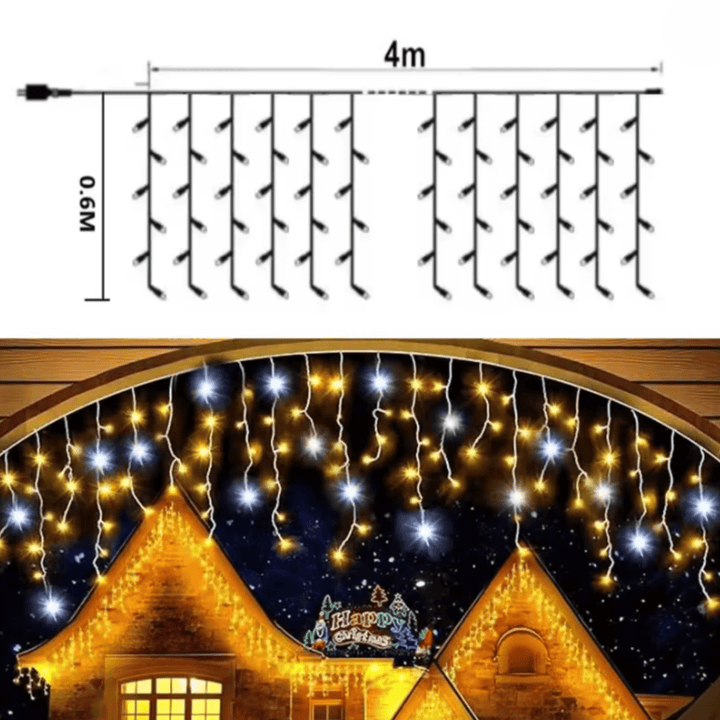 BowLift | LUMICURTAIN – LED Garden Curtains for Sparkling Outdoor Ambiance