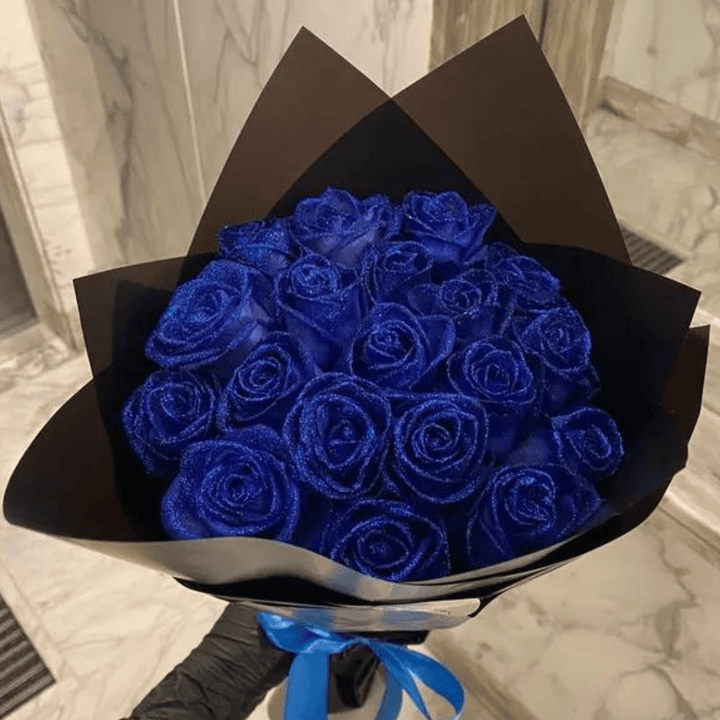 BowLift | Fleurion Forever Bloom Rose | Real preserved glitter rose for romantic gifts and home decoration