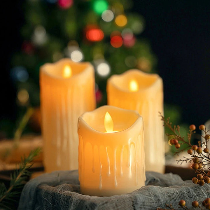 BowLift | LumiFlame – LED Candles with Realistic Flickering Light