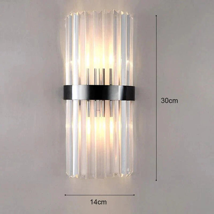 BowLift | Elegant Light - Crystal Wall Lamp - Golden Touch