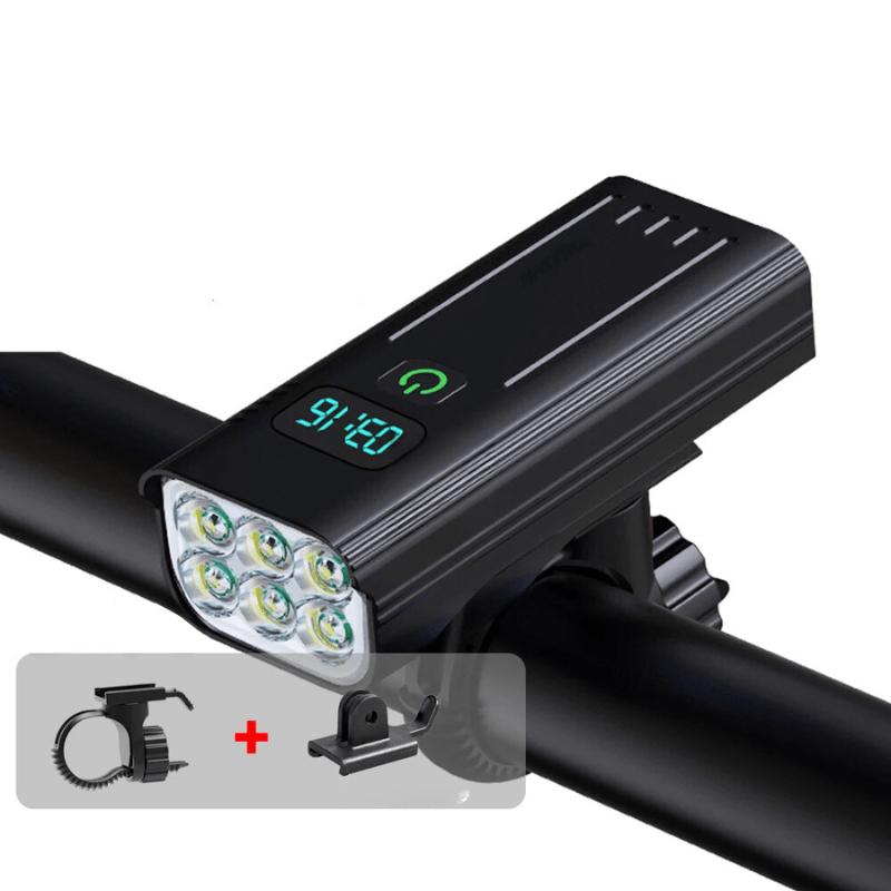 BowLift | ROADGLOW X – 5000 Lumen Bike Light with 12 LEDs & USB-C Rechargeable Battery