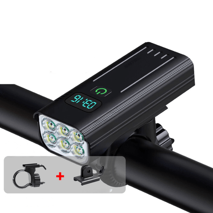 BowLift | ROADGLOW X – 5000 Lumen Bike Light with 12 LEDs & USB-C Rechargeable Battery
