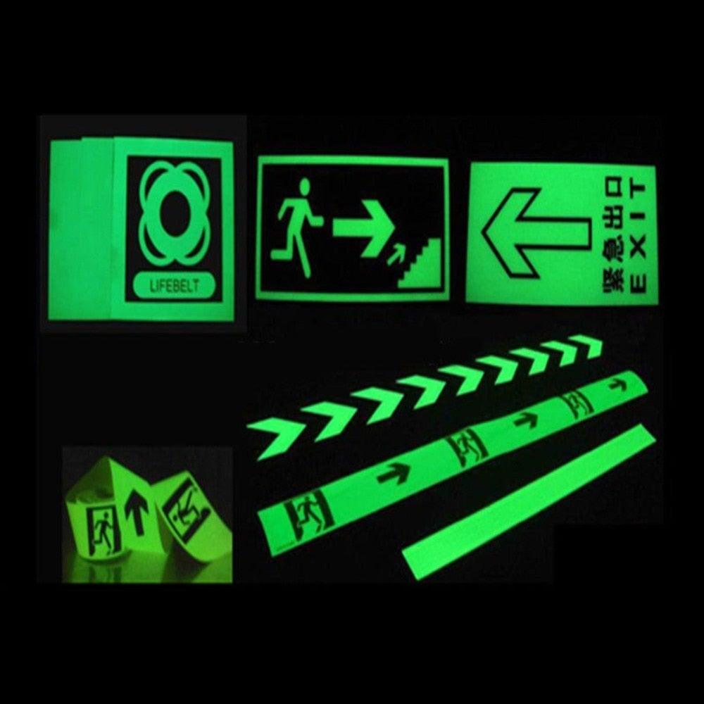 BowLift | Bright fluorescent night adhesive tape