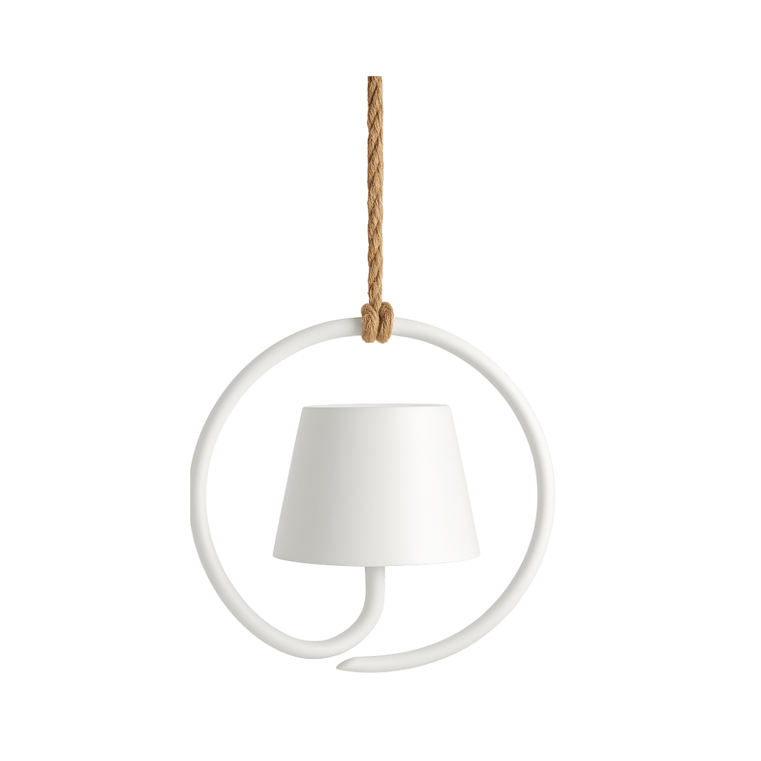 BowLift | Lumipend – Rechargeable LED Pendant Light with Dimmable Warm Glow for Indoor & Outdoor Use