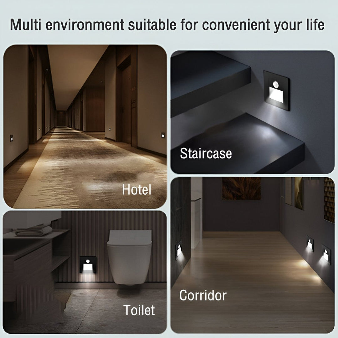 BowLift | LumiStep Wall Light with Motion Sensor – Stylish Safety Lighting for Indoors