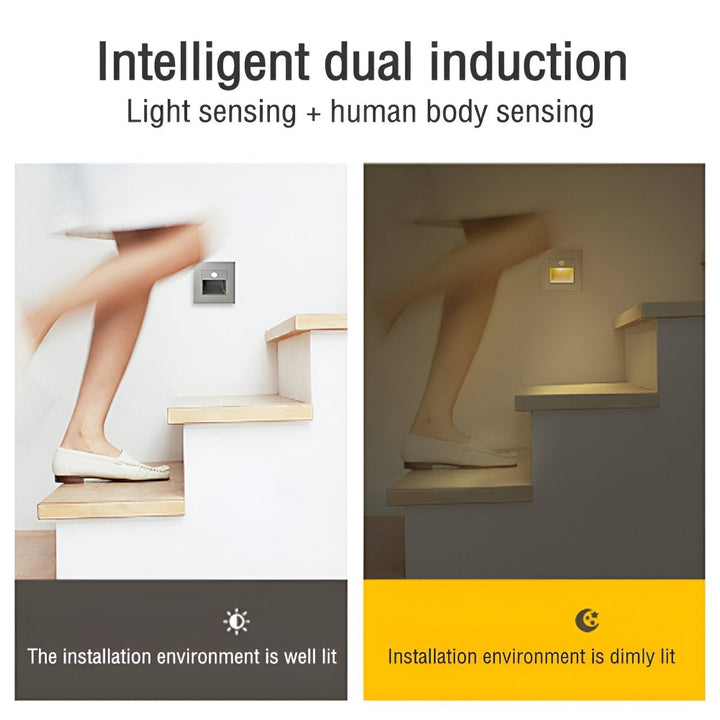 BowLift | LumiStep Wall Light with Motion Sensor – Stylish Safety Lighting for Indoors