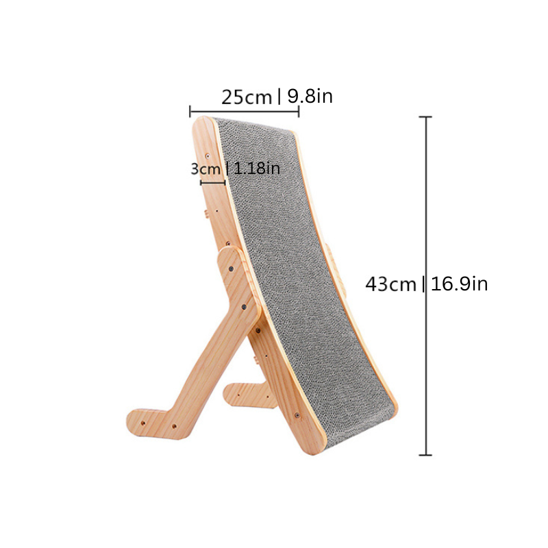 Luna Cat Scratch Bed Bowlift