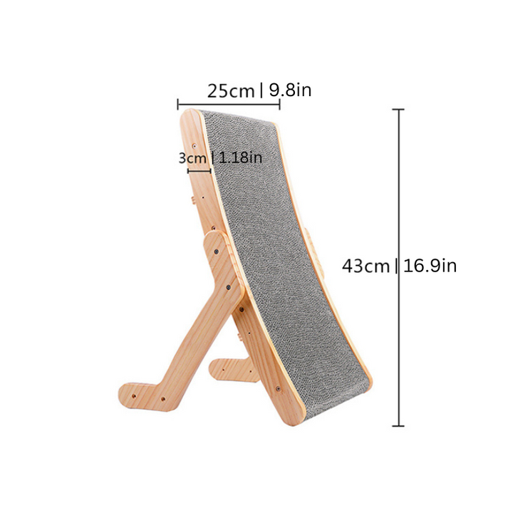 Luna Cat Scratch Bed Bowlift