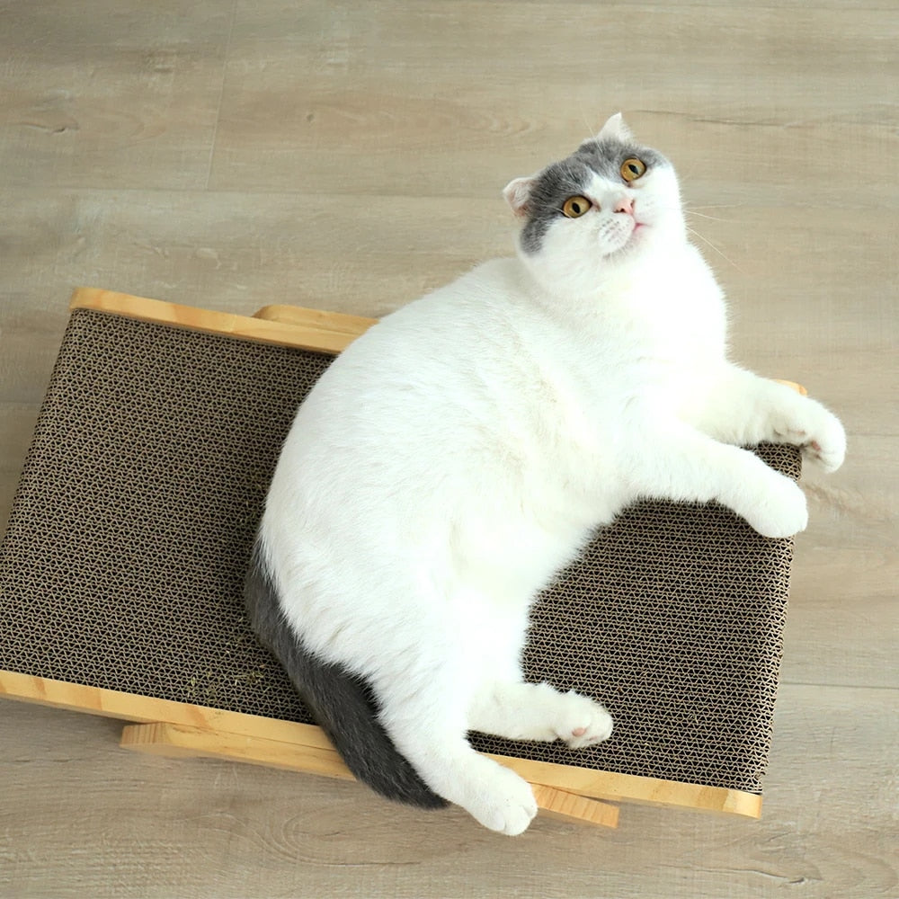 Luna Cat Scratch Bed Bowlift