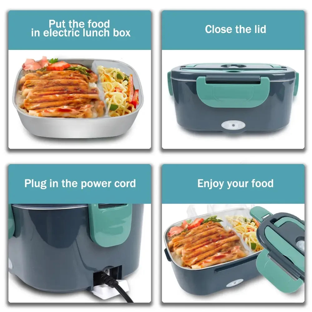 BowLift | Electric Heating Stainless Steel Lunch Box