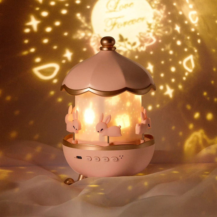BowLift | Lunivra – Enchanted Dream Projector with Music & 12 Light Patterns