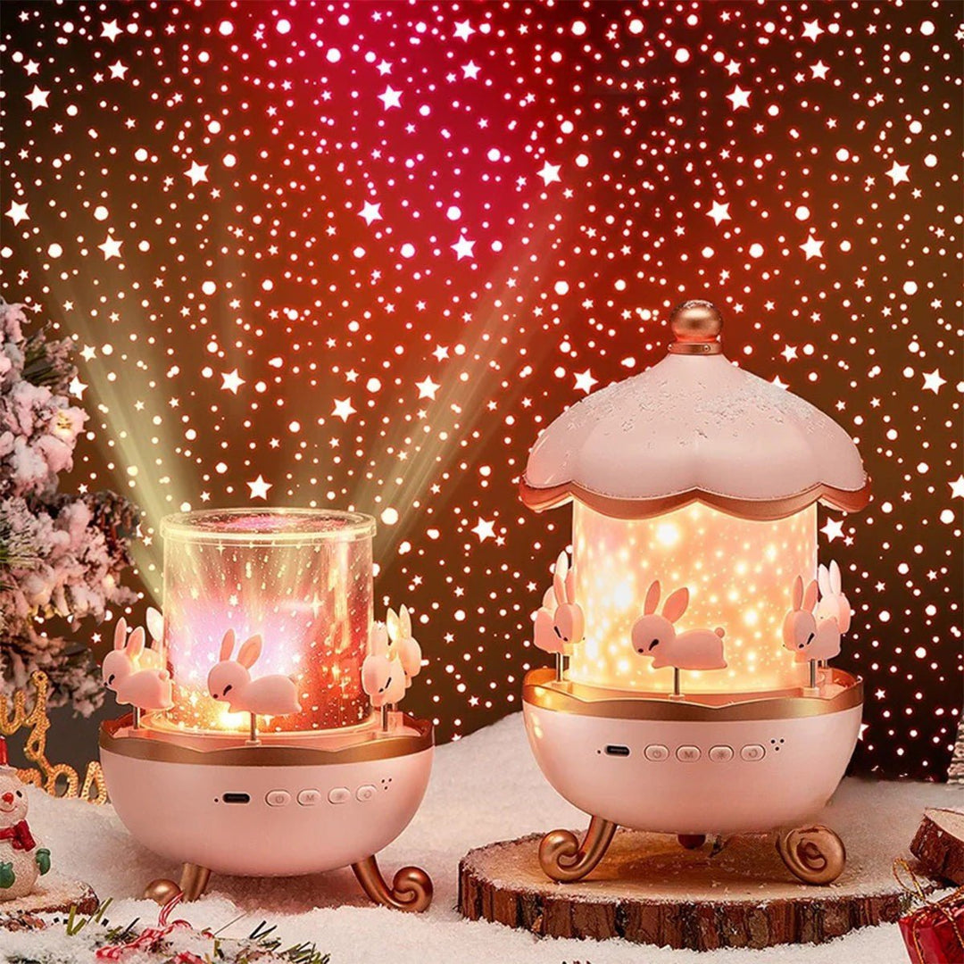 BowLift | Lunivra – Enchanted Dream Projector with Music & 12 Light Patterns