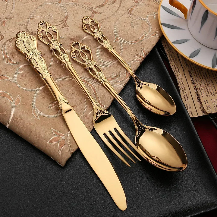 BowLift | Luxe 24-Piece Cutlery Set - RoyalCutlery