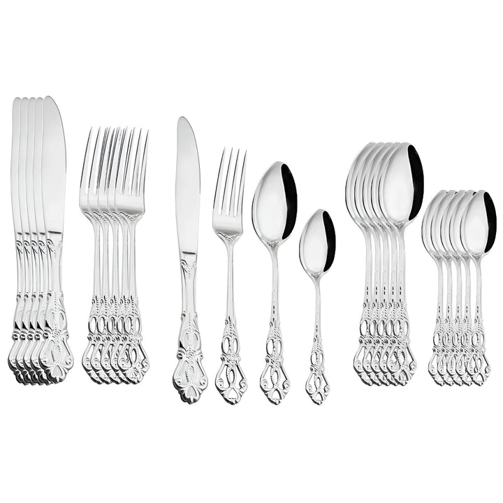 BowLift | Luxe 24-Piece Cutlery Set - RoyalCutlery