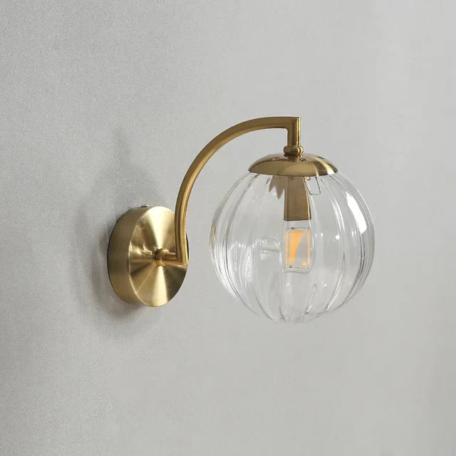 BowLift | Luxe Modern Glass Wall Light - CrystalGlow
