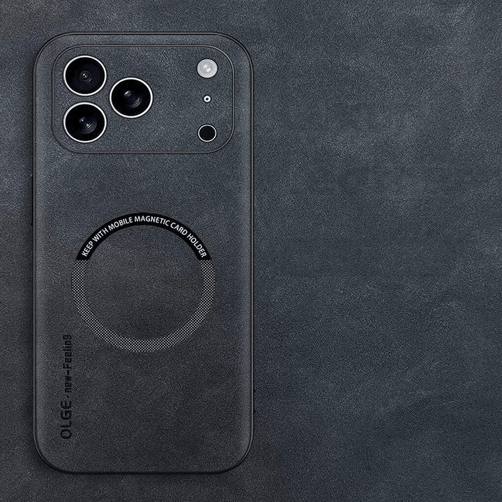 BowLift | LUXEGUARD – Premium Leather Phone Case with MagSafe for iPhone