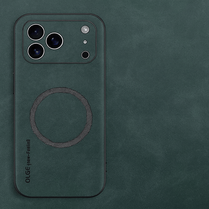 BowLift | LUXEGUARD – Premium Leather Phone Case with MagSafe for iPhone