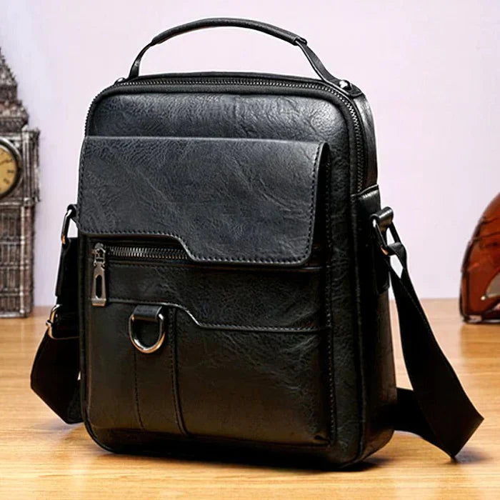 BowLift | LeatherLux Elegant Leather Shoulder Bag | High-Quality Design | Practical & Stylish for Everyday & Office