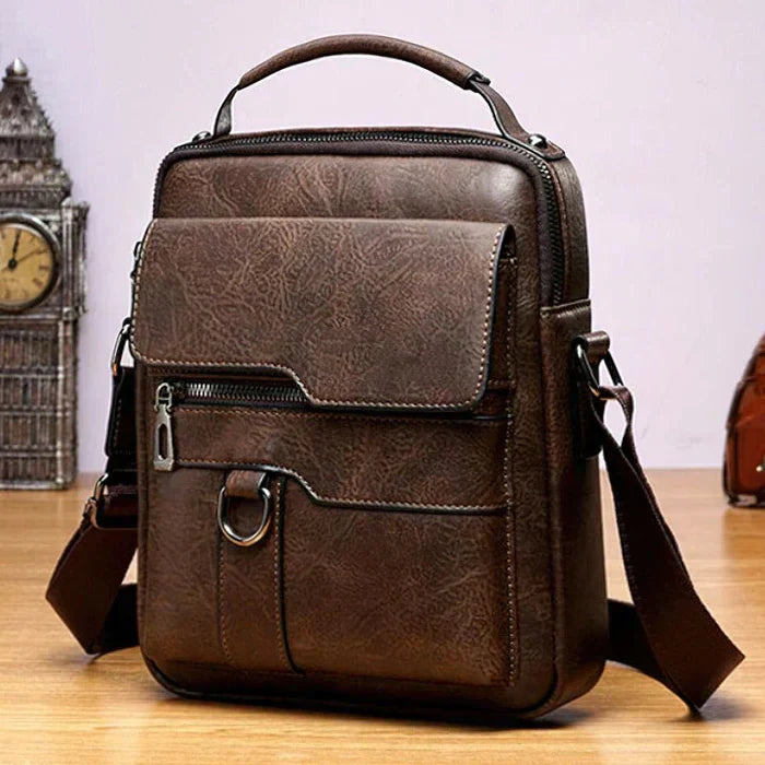 BowLift | LeatherLux Elegant Leather Shoulder Bag | High-Quality Design | Practical & Stylish for Everyday & Office
