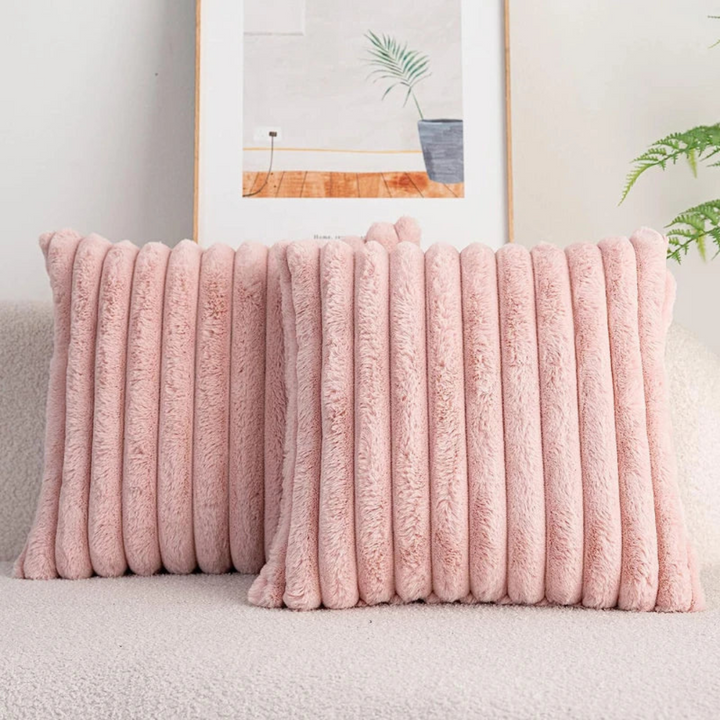 BowLift | Plush Decorative Sofa Cushion Cover