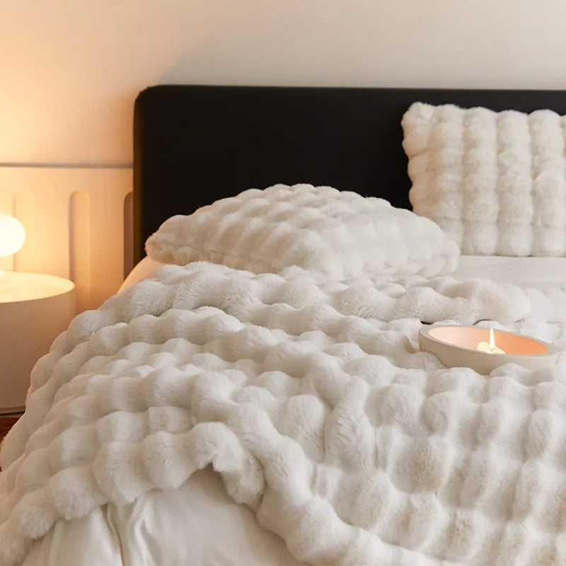 BowLift | Plush Faux Fur Throw Blanket
