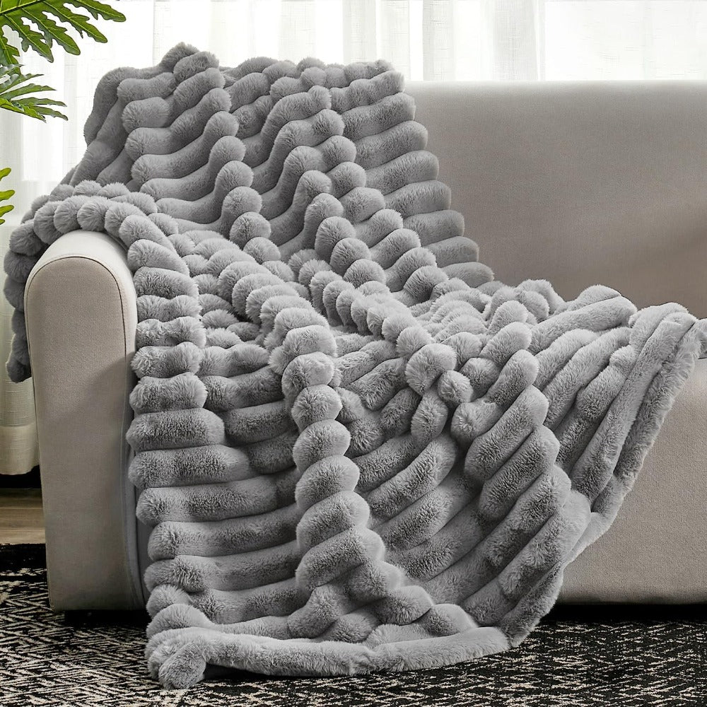 BowLift | Plush Faux Fur Blanket Throw