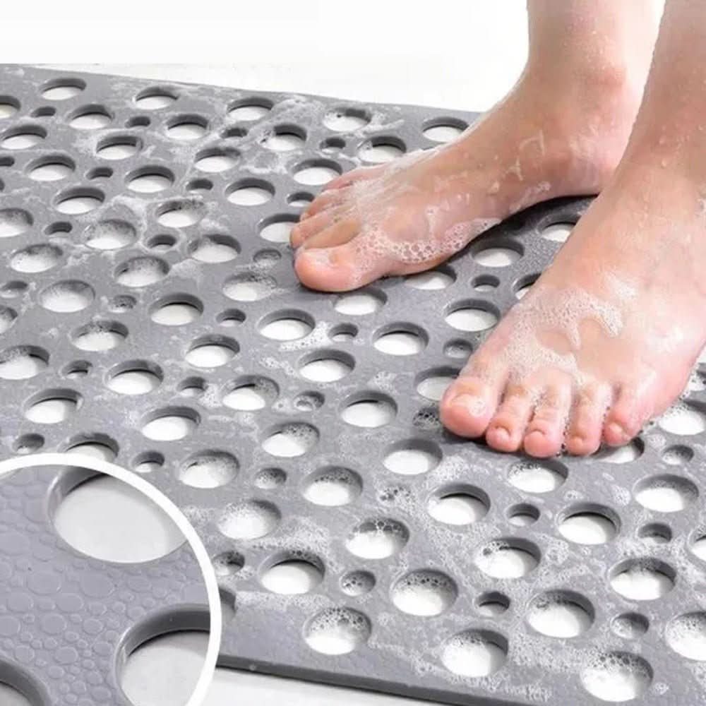 BowLift | Hygienic, mold-resistant bath mat with strong suction cups and quick-drain design