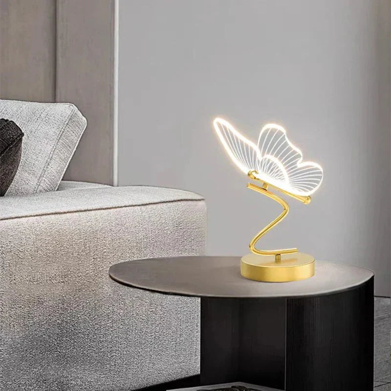 BowLift | Luxury Butterfly LED Table Lamp - ButterflyLuxe
