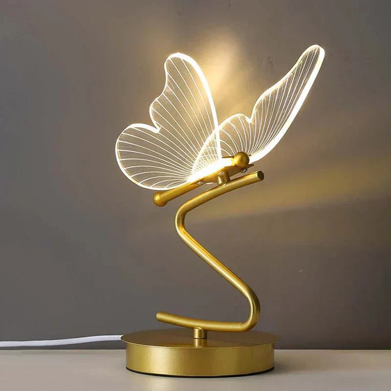 BowLift | Luxury Butterfly LED Table Lamp - ButterflyLuxe