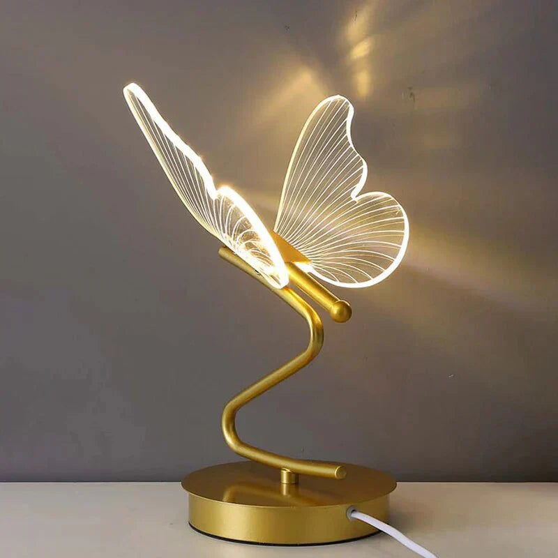 BowLift | Luxury Butterfly LED Table Lamp - ButterflyLuxe