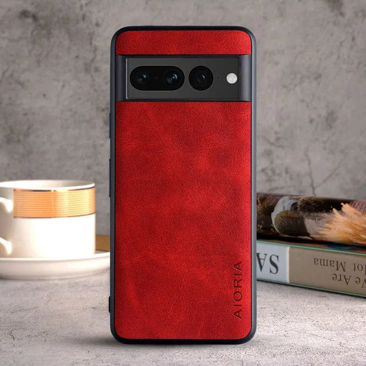 BowLift | Luxurious Google Pixel 8/7/6 cases made of leather | Shockproof TPU protection