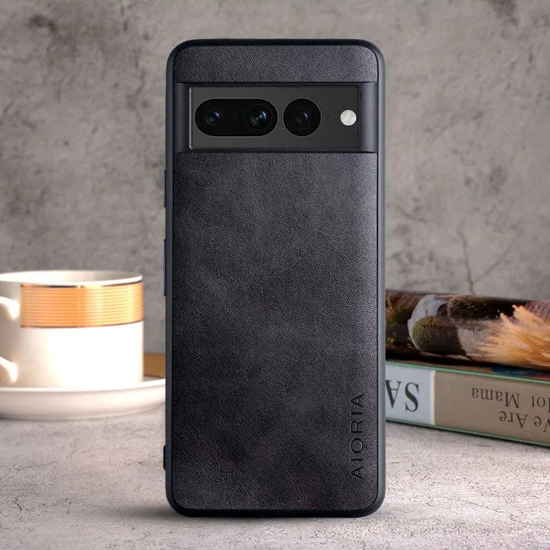 BowLift | Luxurious Google Pixel 8/7/6 cases made of leather | Shockproof TPU protection