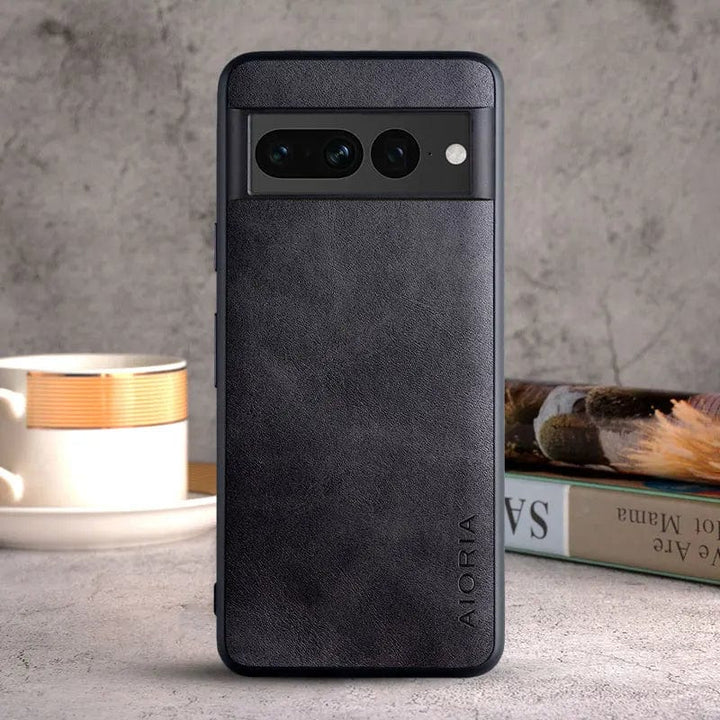 BowLift | Luxurious Google Pixel 8/7/6 cases made of leather | Shockproof TPU protection