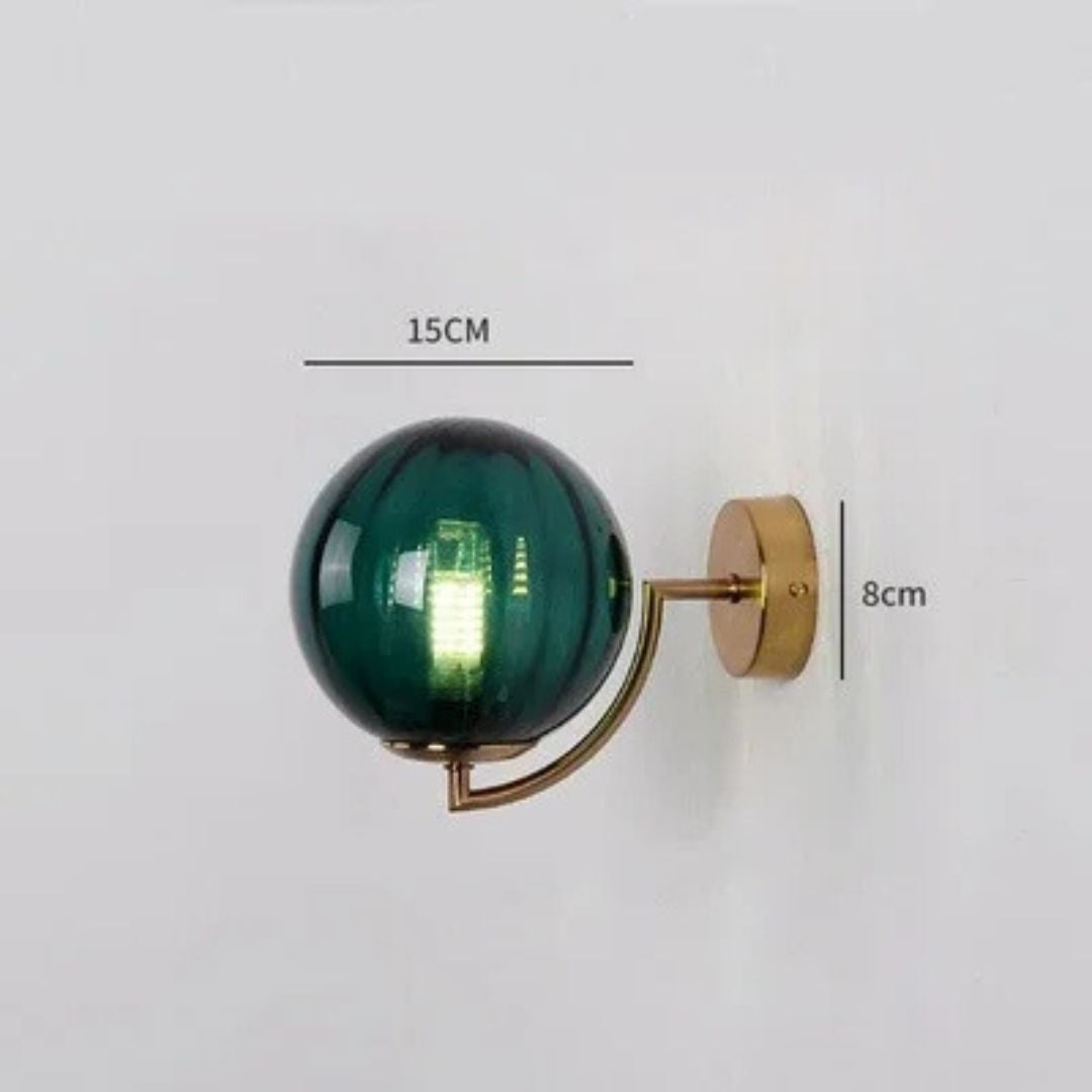 BowLift | Luxury Modern Wall Lamp Made of Glass - CrystalGlow