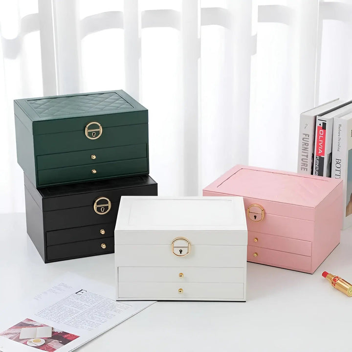 BowLift | Luxury Multi-Layer Jewellery Box - EleganceBox