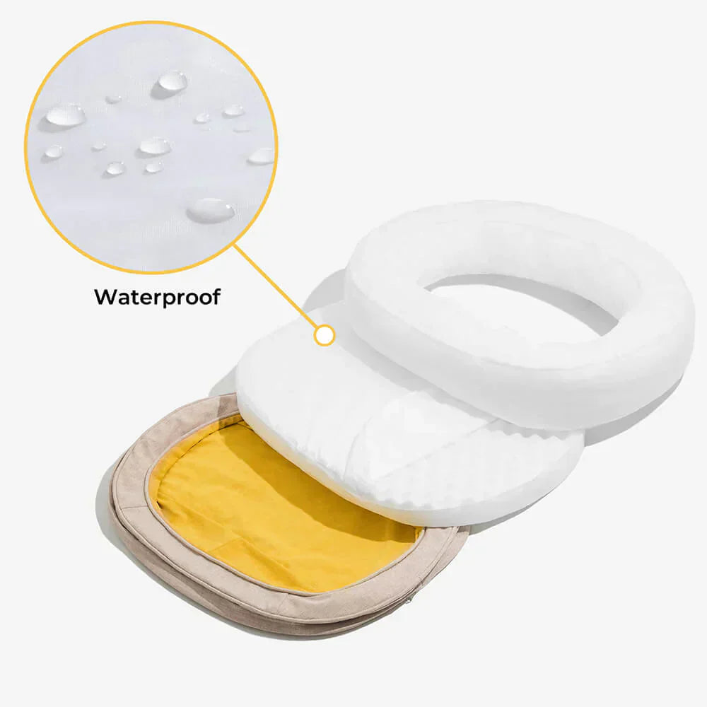 Luxury Orthopaedic Dog Bed - OrthoDonut Bowlift