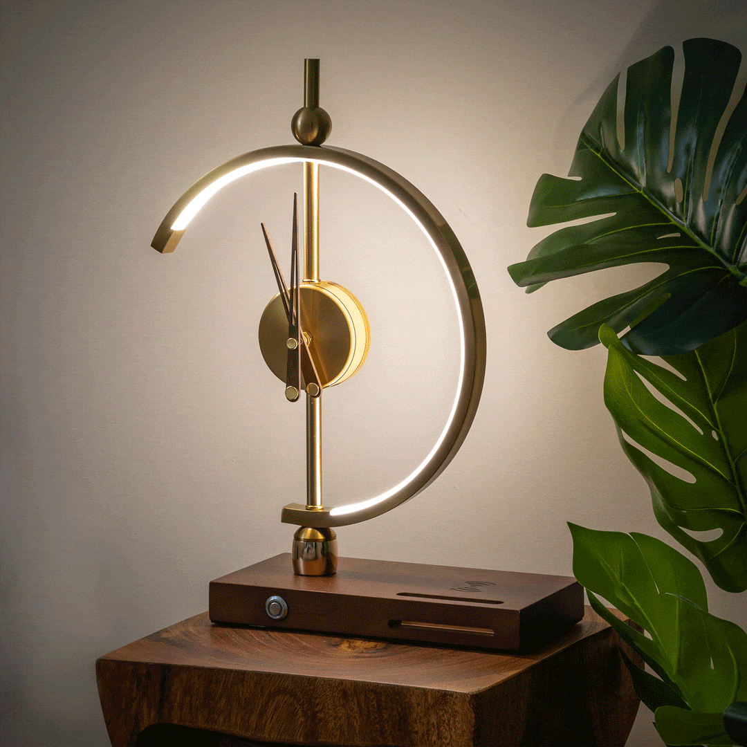 BowLift | Luxury Rechargeable Lamp Clock - KyotoGlow