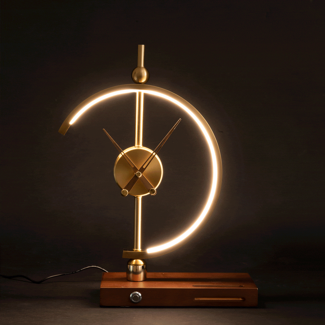 BowLift | Luxury Rechargeable Lamp Clock - KyotoGlow