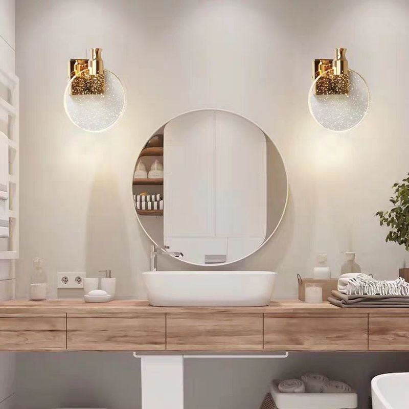 BowLift | Luxury Round Crystal Wall Lamp – Celestia