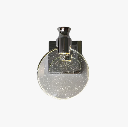 BowLift | Luxury Round Crystal Wall Lamp – Celestia