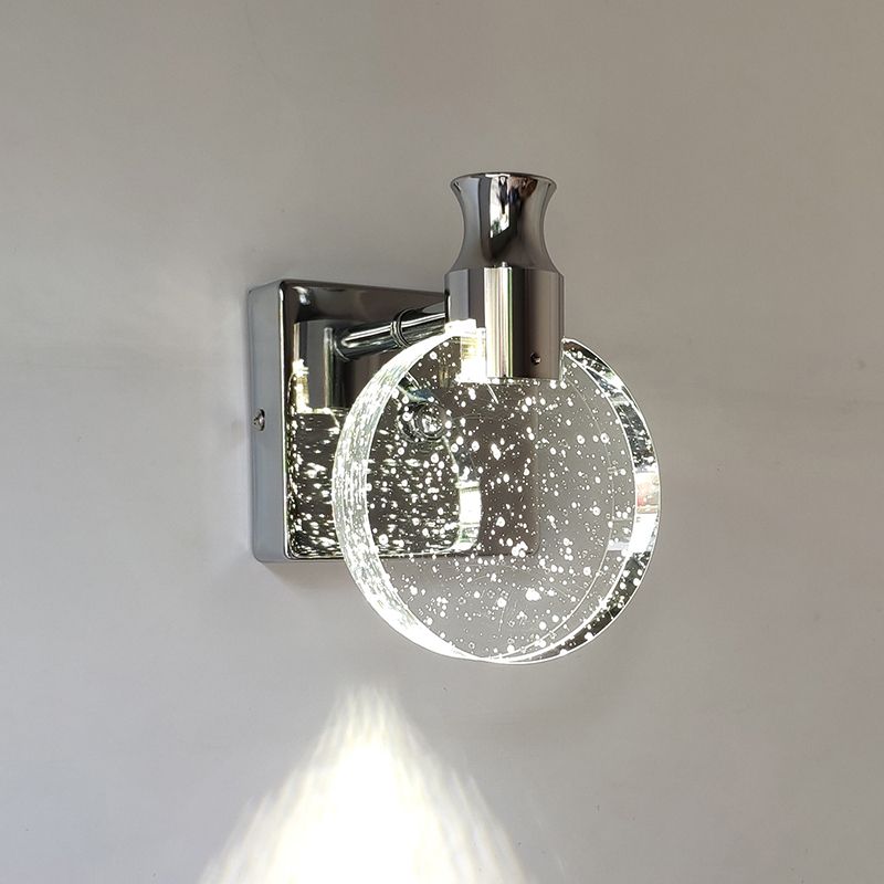 BowLift | Luxury Round Crystal Wall Lamp – Celestia