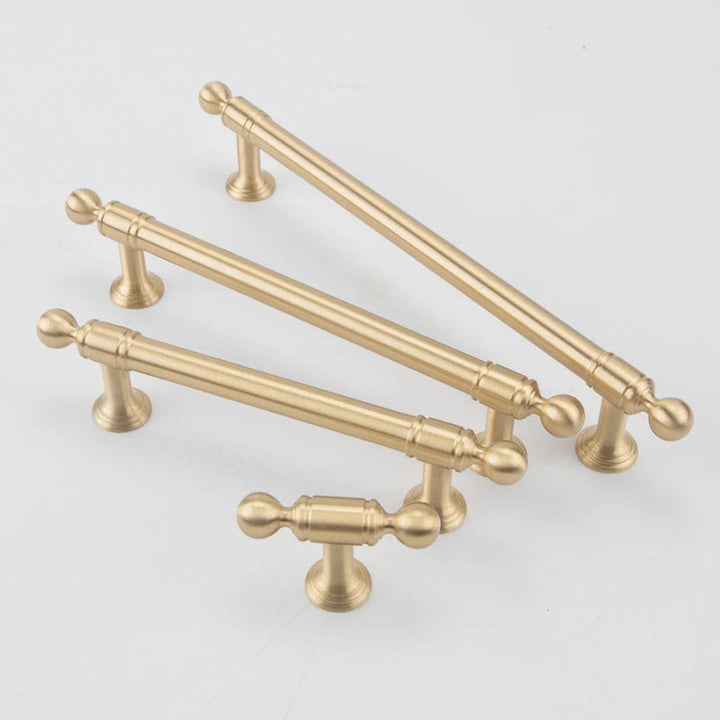Luxury Solid Brass Kitchen Cabinet Drawer Handle Furniture Hardware | Bowlift