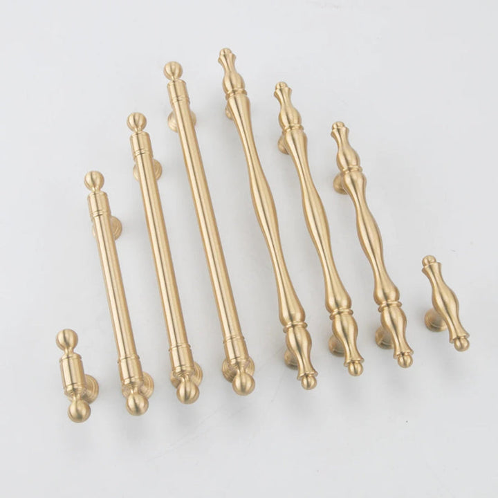 Luxury Solid Brass Kitchen Cabinet Drawer Handle Furniture Hardware | Bowlift