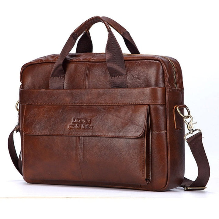 BowLift | Luxury Stylish Leather Laptop Bag - Victor
