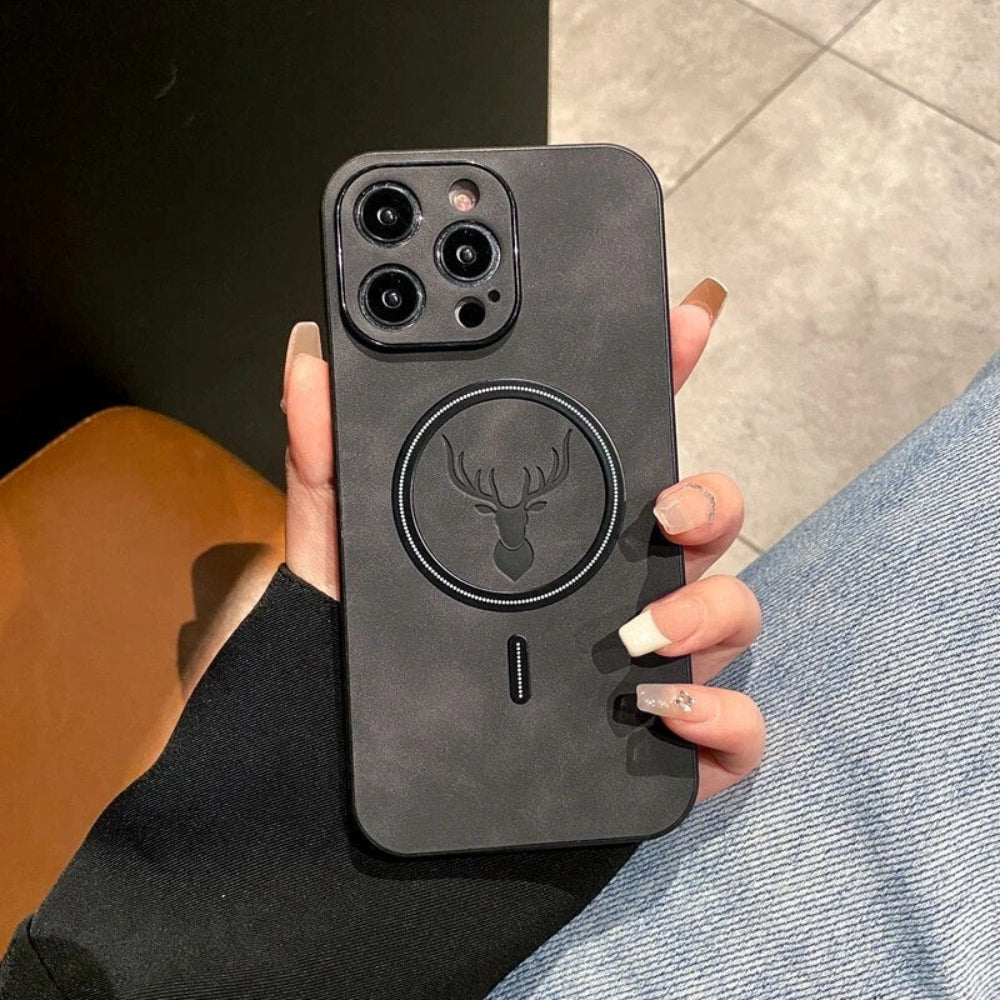 BowLift | Leather Magnetic Protective Phone Case