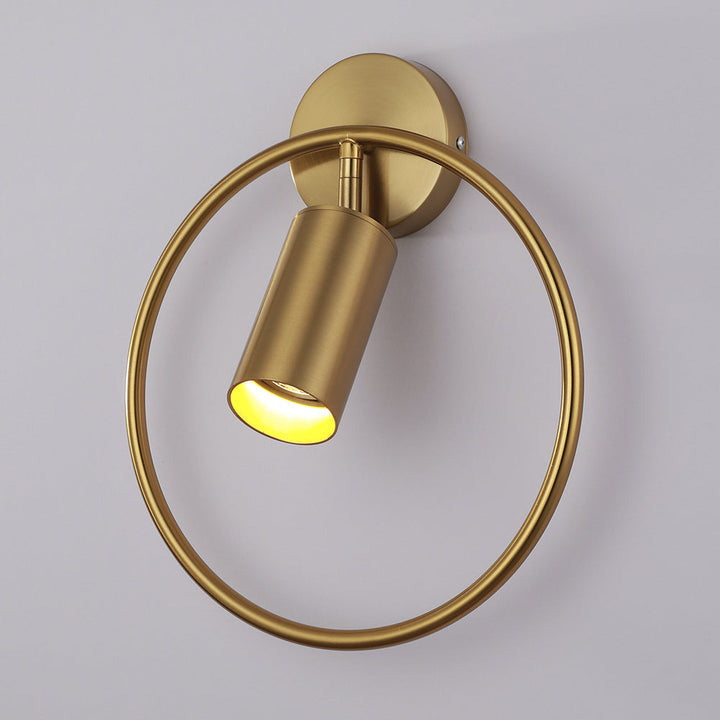 BowLift | OpulentGlow Wall Lamp - Golden Elegance for Your Interior