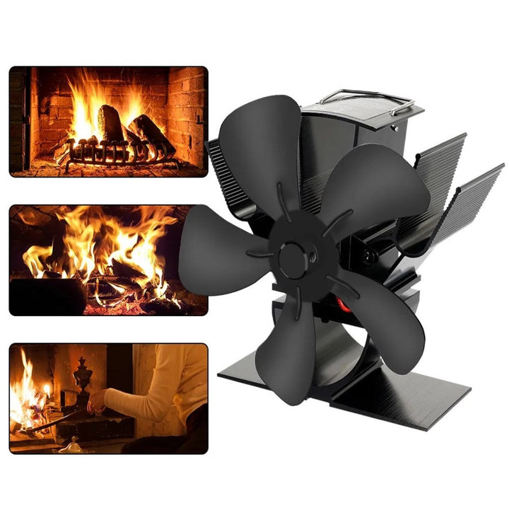 BowLift | Best Wood Burner Stove Fan for Log Burning Fire Stove